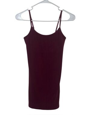 SO Authentic American Heritage Maroon So Perfect Cami Medium